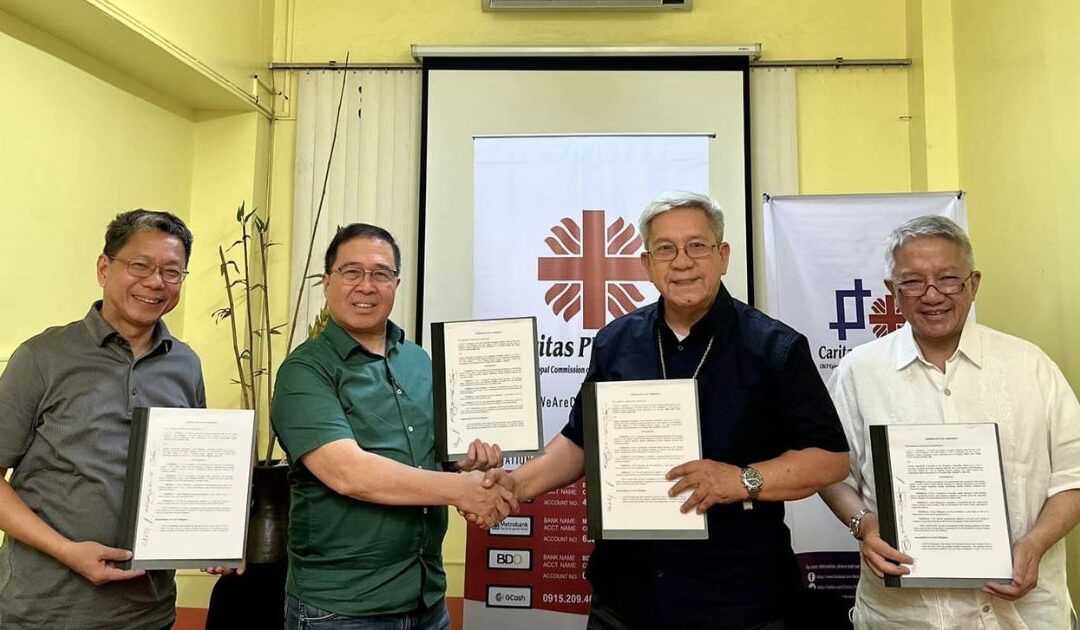 Caritas Philippines and CEAP Sign MOA to Empower Underprivileged Youth